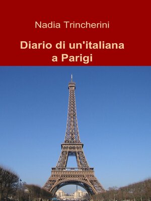cover image of Diario di un'italiana a Parigi